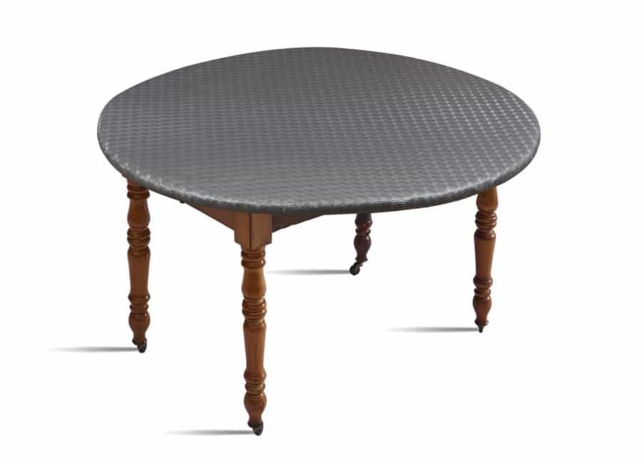 Protection de table avec élastiques - 125 x 195 cm - Ovale - Protège gomme  - Cdiscount Maison